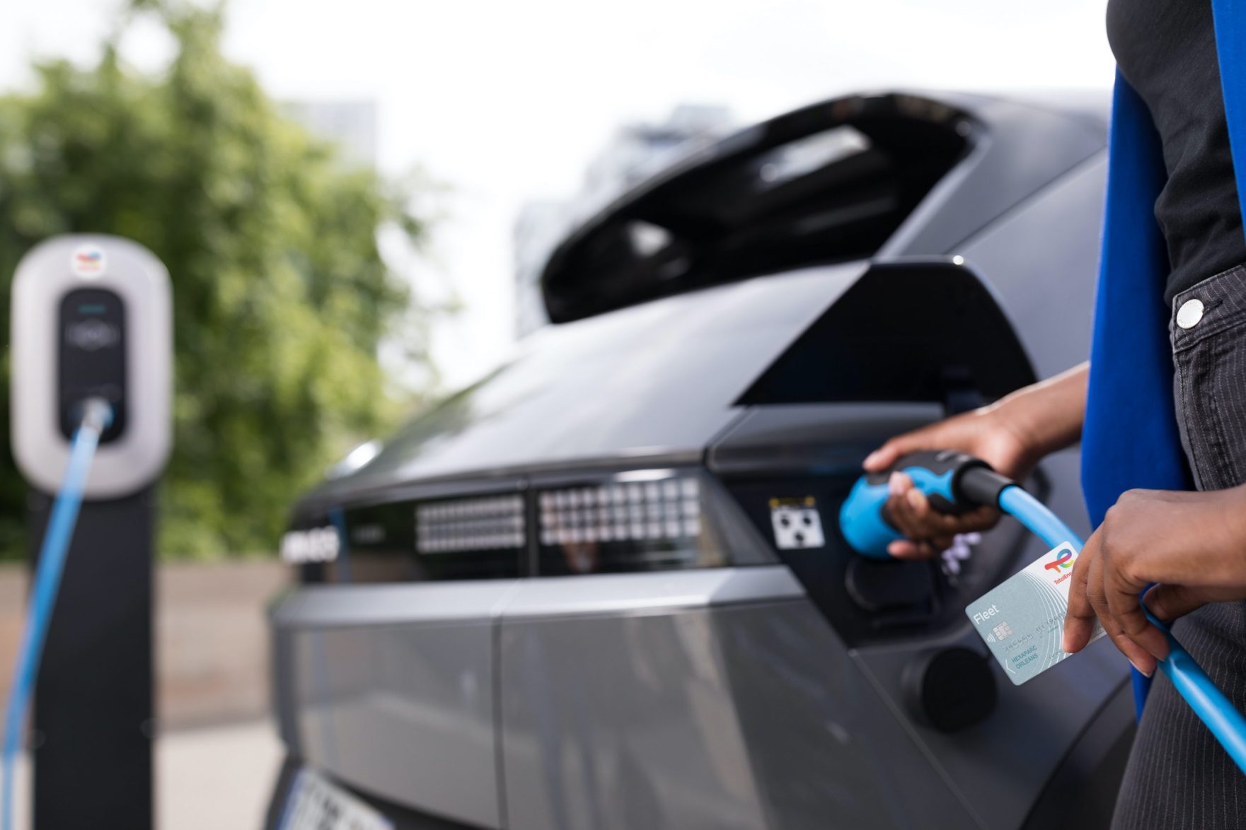 Borne de recharge 鬥ctrique – France