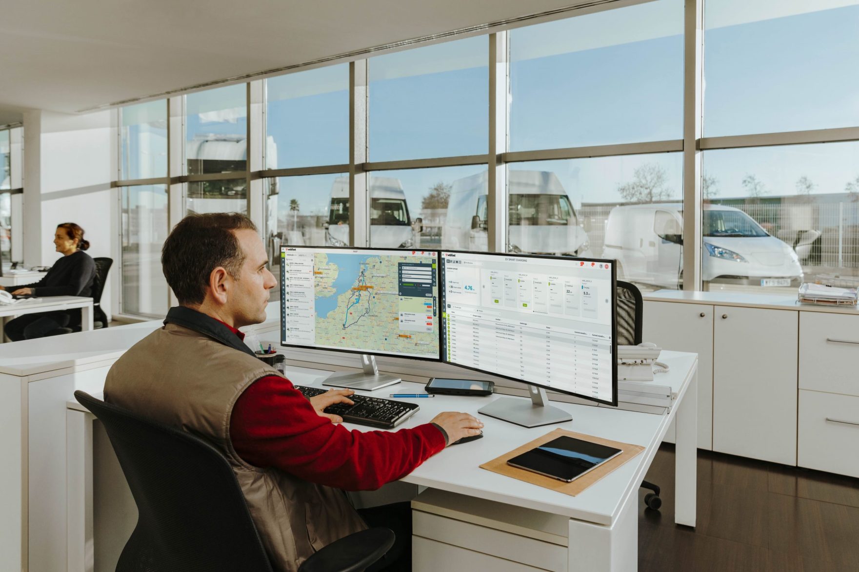 webfleet bridgestone ev plateforme
