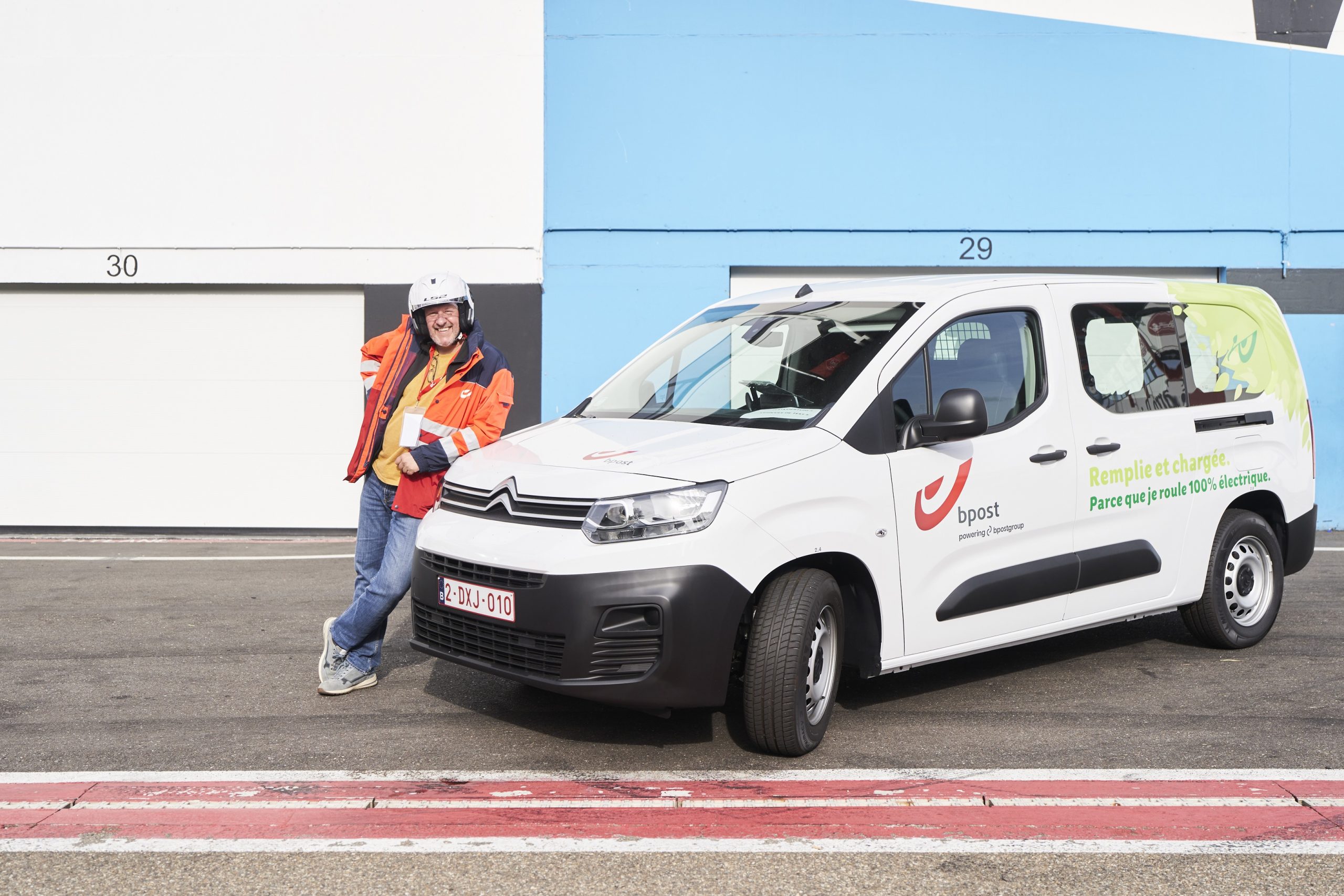 bpost Eco-Driving Challenge 2023 sur le circuit de Zolder : une journée de maitrise de conduite et d'écoconduite avec la Citroën ë-Berlingo