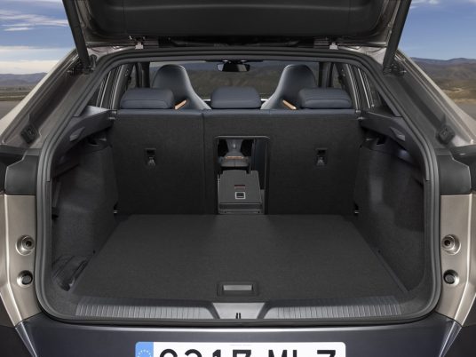 Comptez 540 litres de capacité de chargement.