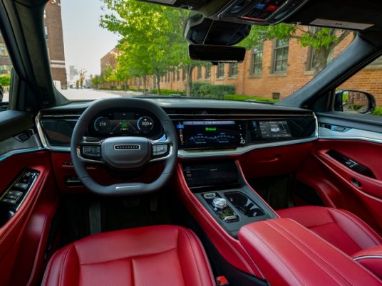 2024 Jeep® Wagoneer S Launch Edition Radar Red Interior