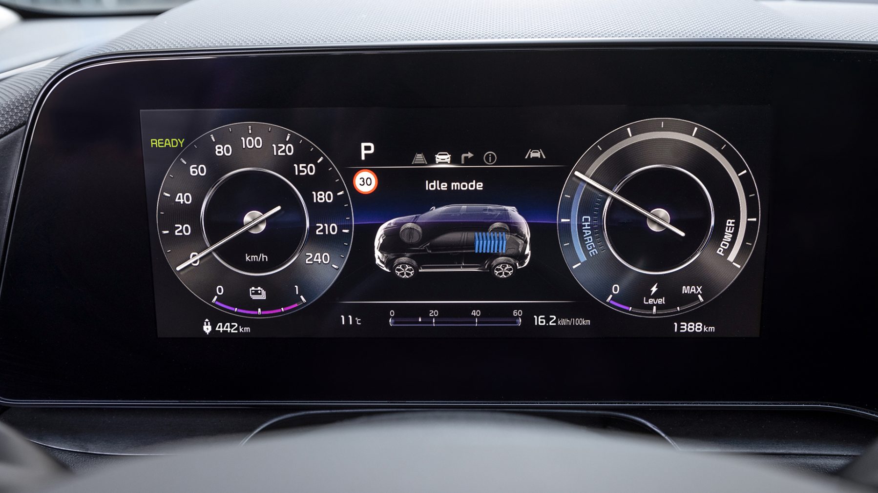 Tableau de bord Kia Niro EV