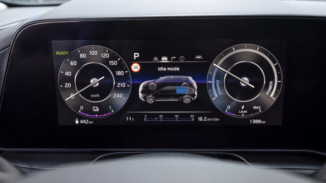 Tableau de bord Kia Niro EV