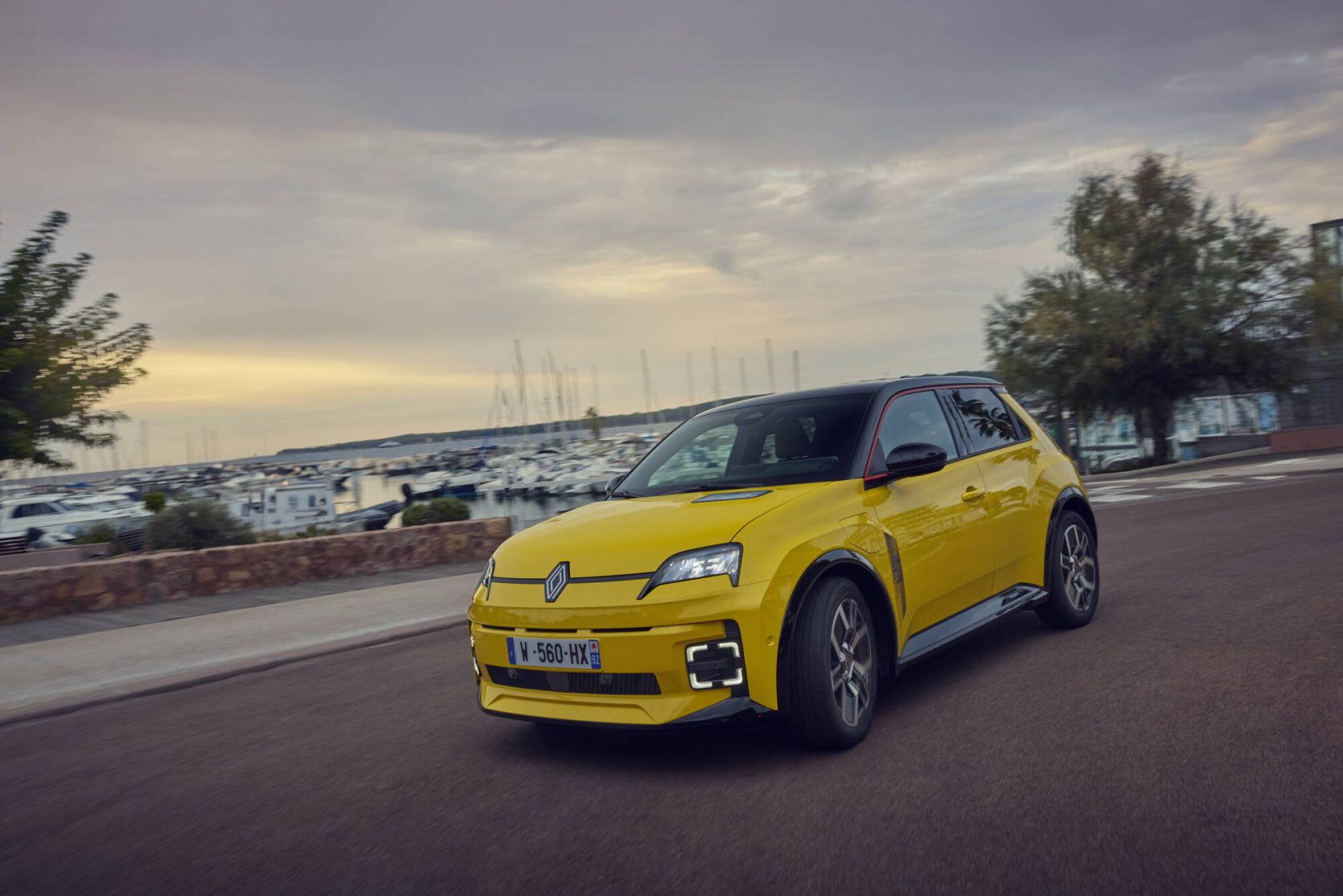 Renault R5 image bank media Test-Drive, from September 21 to 23th 2024 at Nice, France - Photo Yannick Brossard / DPPI