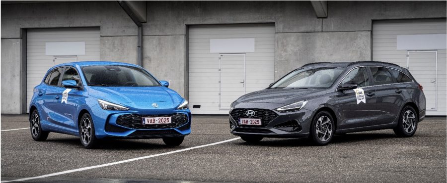 Voiture familiale de l'année VAB 2025: la MG3 et la Hyundai i30 Wagon récompensées