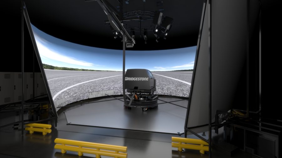 Nieuwe technologieën: banden ontwikkeld met een simulator