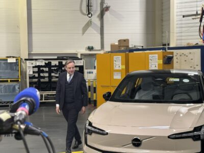 Premier Wever wijdt productie EX30 bij Volvo Gent in