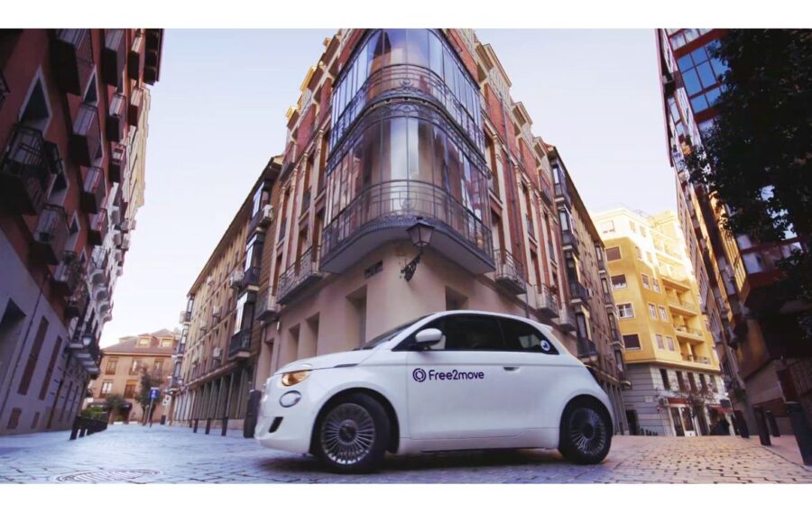 Fiat 500e-deelauto’s met verwisselbare batterijen in Madrid