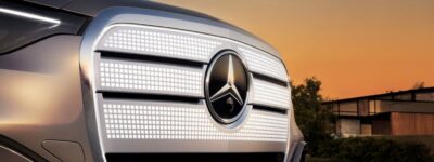 Mercedes teaset grille van nieuwe GLC