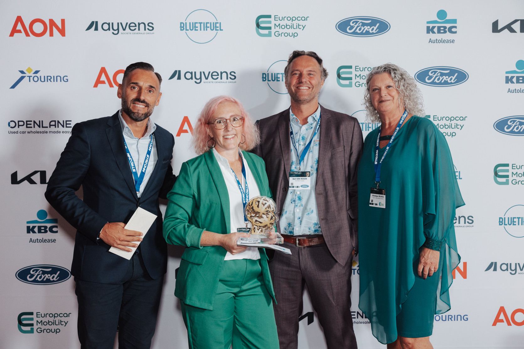 En octobre dernier, Laetitia Van Hecke remportait le link2fleet Fleet & Mobility Owner of the Year Award 2025. // Photo LioPhotography