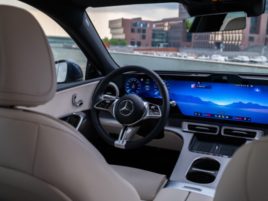 Test Drive der neuen elektrischen Mercedes-Benz C-Klasse, Helsinki, 2026.//Test Drive all-new electric Mercedes-Benz C-Class, Helsinki, 2026.