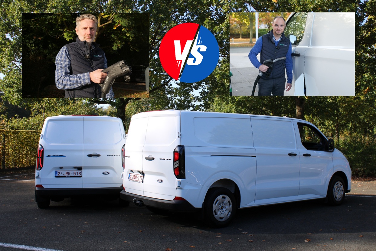 Comparo Ford LCV EV vs Diesel photo principale